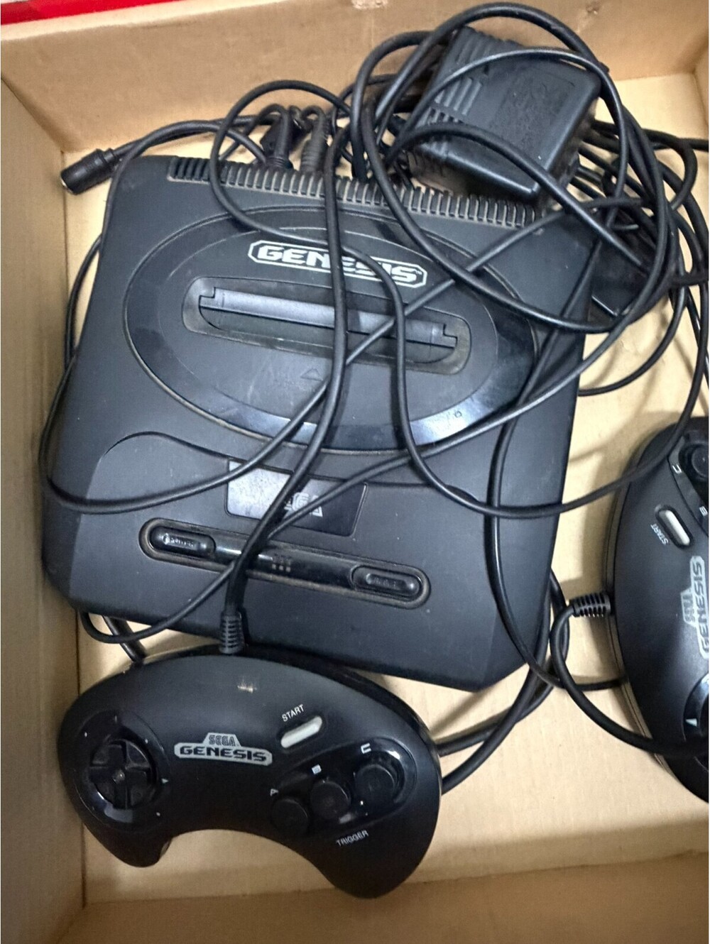 Sega Genesis Model 2 Core System Box and Tray Insert - Picture 2 of 6